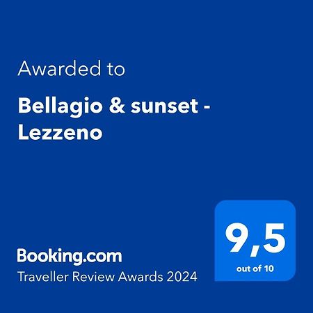 Bellagio & Sunset - Lezzeno Ca Bareta Apartment Luaran gambar